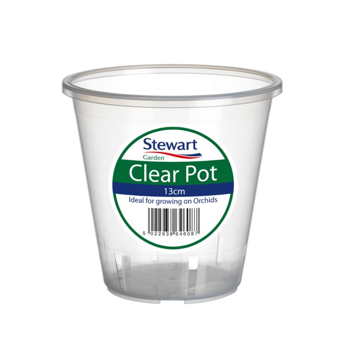 Stewart Clear Pot 13Cm