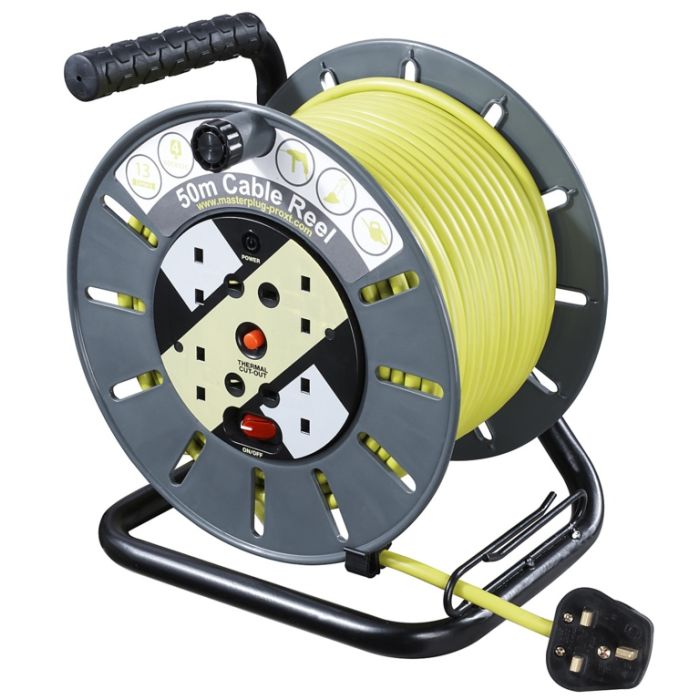 Pro Xt Large Open Cable Reel 50M