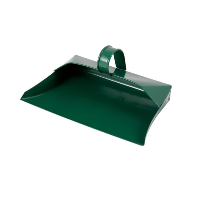 Groundsman Metal Dustpan Green