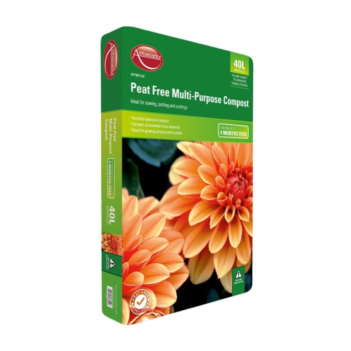 Ambassador Peat Free M/P Compost 40L