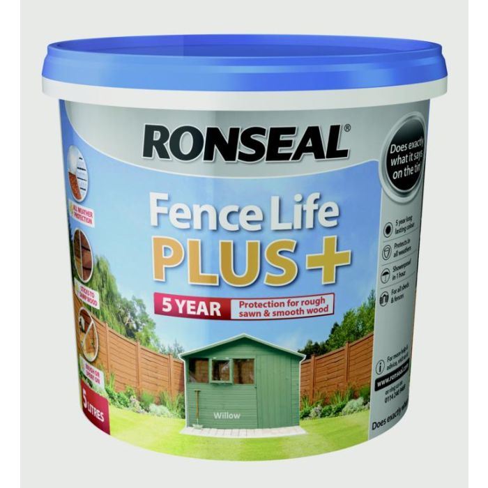Ronseal Fence Life Plus 5L Willow