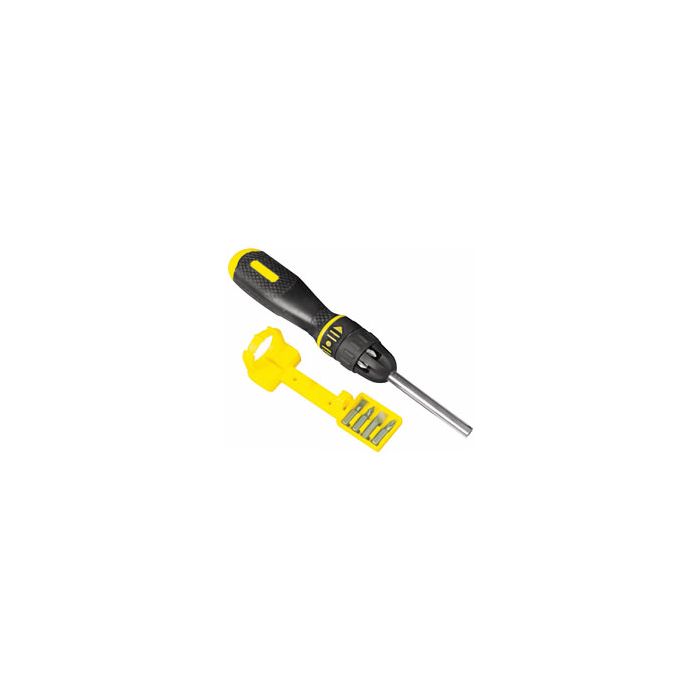 Stanley Multibit Ratchet Screwdriver + 10 Bits Number Of Pieces - 11