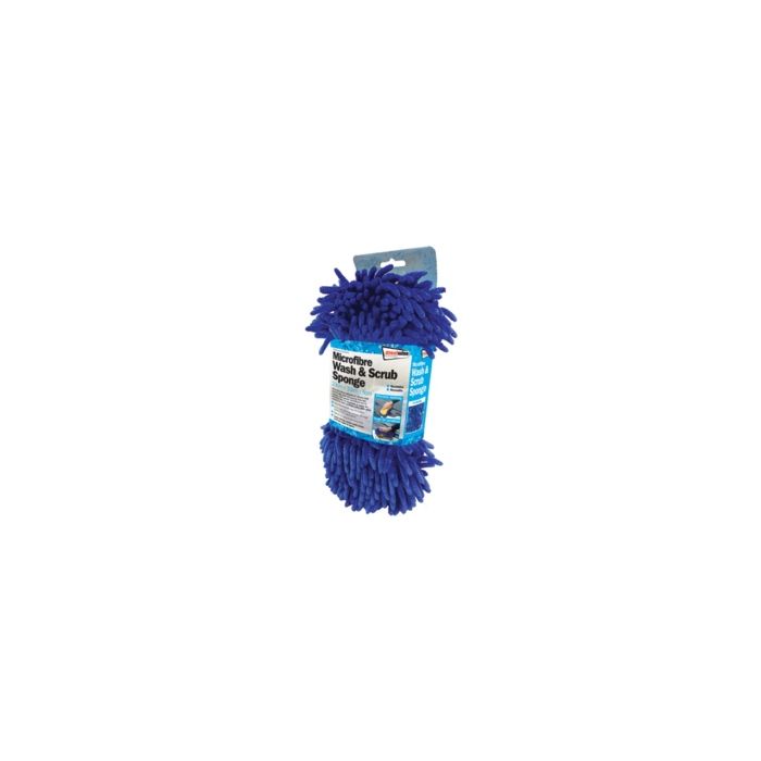 Streetwize Microfibre Wash & Scrub Sponge