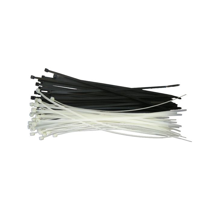 Lyvia Cable Ties Pack 100 370X7.6 - Natural