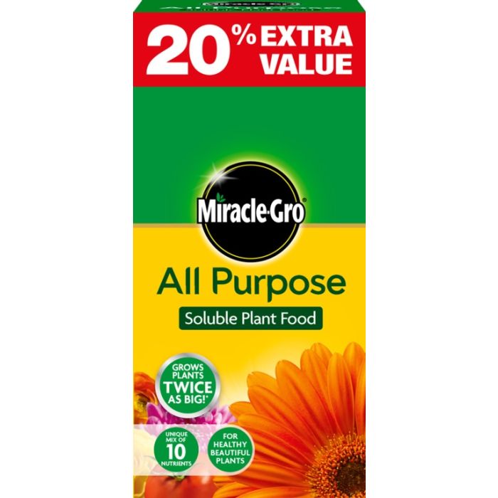 Miracle-Gro All Purpose Plant Food 1Kg Plus 20% Free