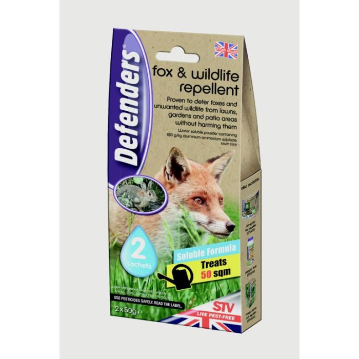 Defenders Fox & Wildlife Repellent 2X50g Sachets