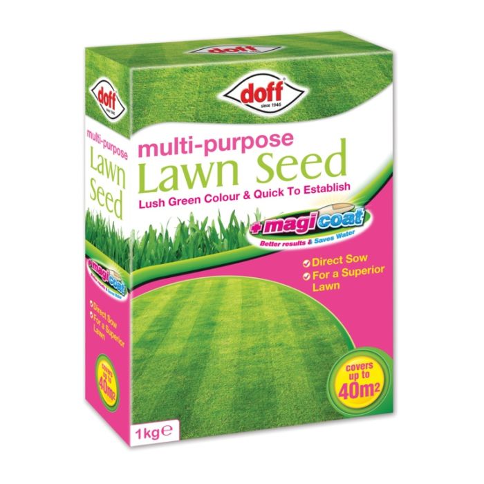 Doff Multi Purpose Magicoat Lawn Seed 1Kg