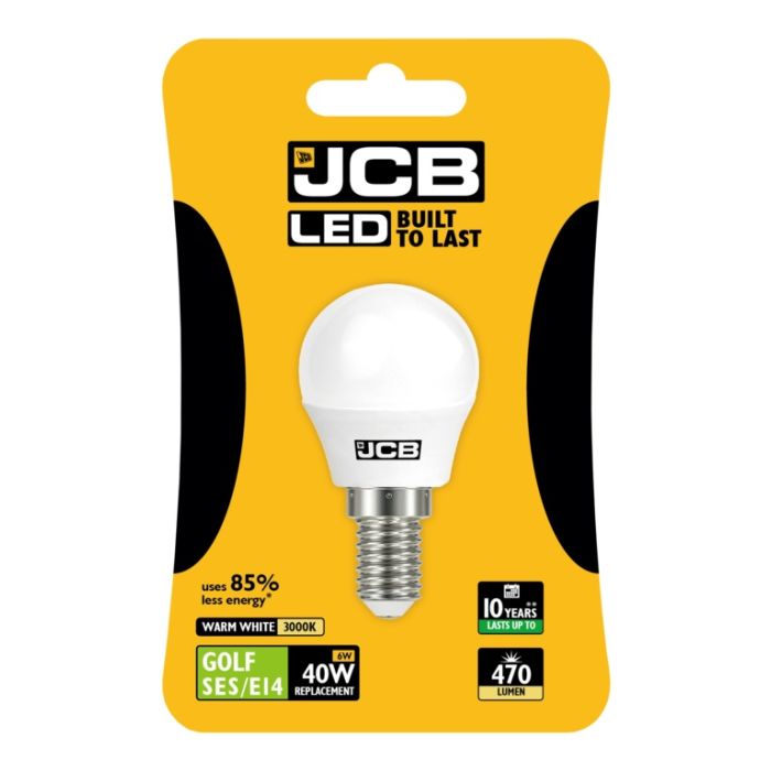 Jcb Led Golf 470Lm Opal 6W E14 2700K
