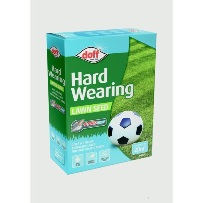 Doff Hardwearing Lawn Seed With Procoat 500G