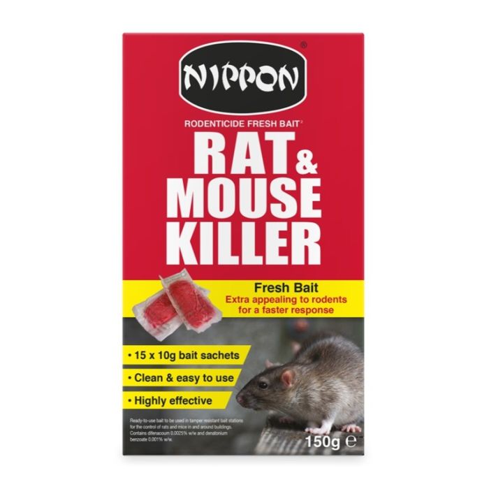 Nippon Rodenticide Fresh Bait 150G