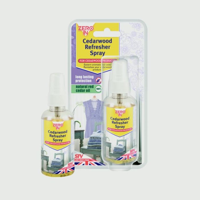 Zero In Cedarwood Refresher Spray 75Ml