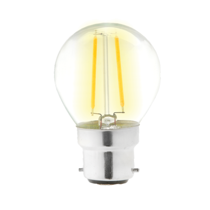 Lyveco Clear Led 4W Filament Round 2700K 470Lm Bc
