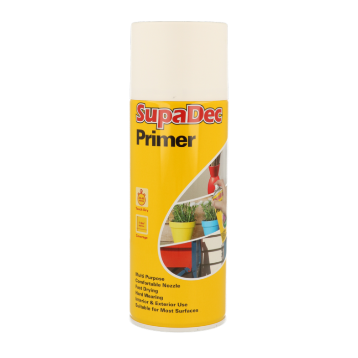 Supadec White Primer Spray 400Ml