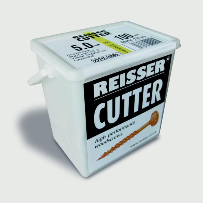 Reisser Cutter High Performance Woodscrew 4.0 X 50Mm 900 Piece Tub