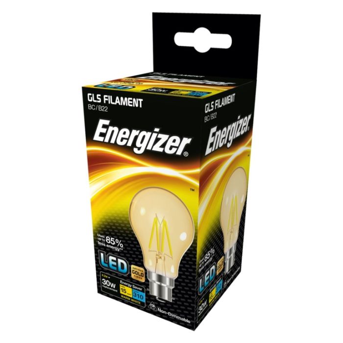 Energizer Filament Led Lamps B22 310Lm 4.2W