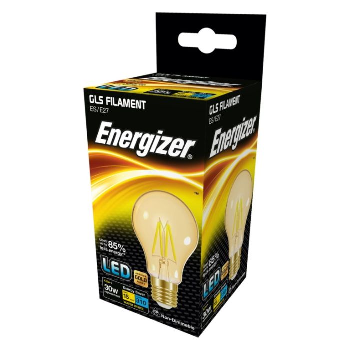 Energizer Filament Led Lamps E27 310Lm 4.2W