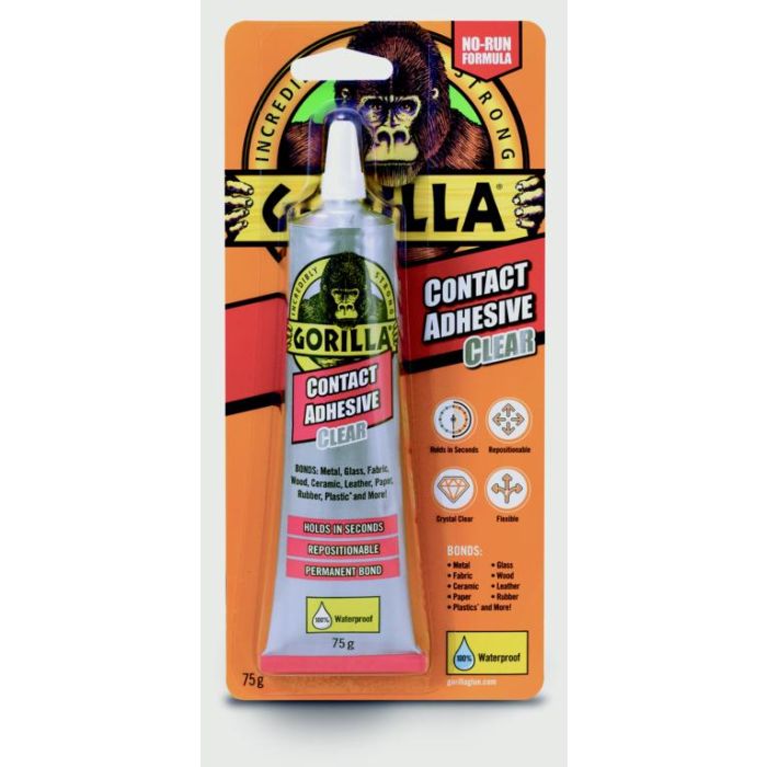 Gorilla Contact Adhesive Clear 75g