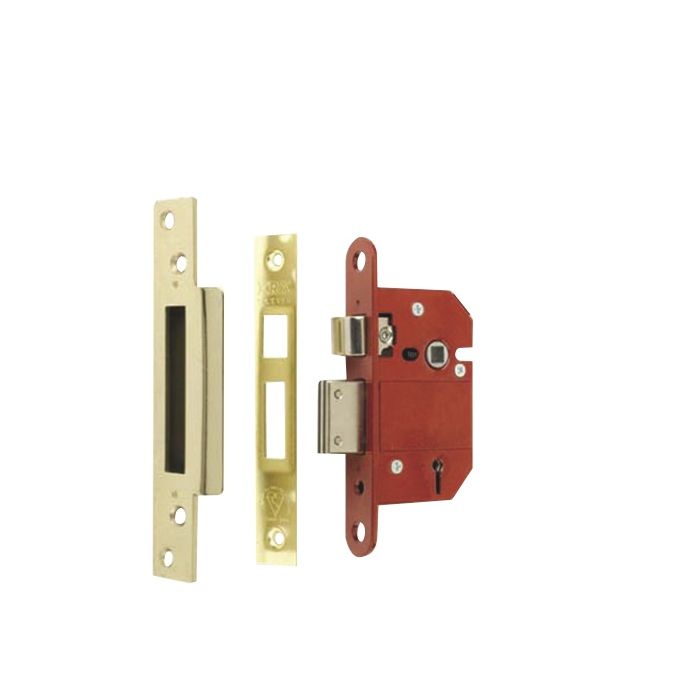 Era Fortress 5 Lever Mortice Sashlock Satin 63Mm