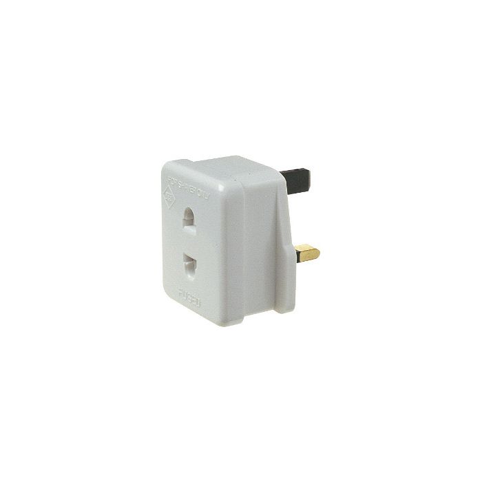 Securlec 13A Shaver Adaptor Fused 1A To Bs1363/3 Skin Packed