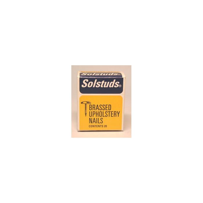 Solstuds Upholstery Nails - Brassed (Box Pack) 10Mm