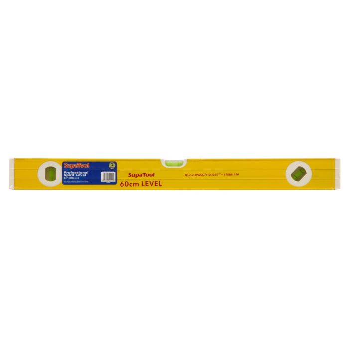 Supatool 24/60Cm Spirit Levels 24 (600Mm)