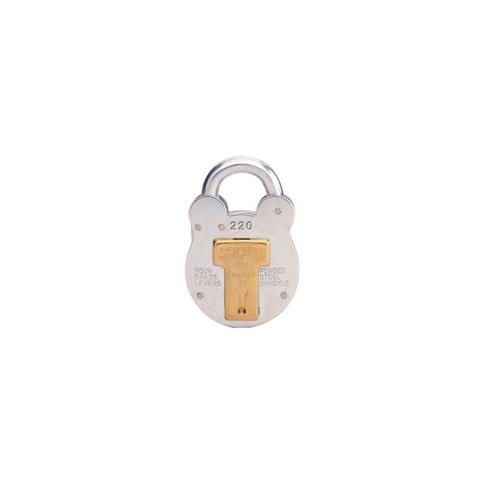 Squire 4-Lever Galvanised Steel - Old English Padlock 38Mm