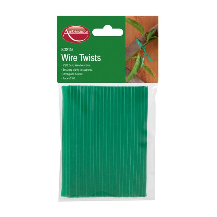 Ambassador Wire Twists 5 Pack 100
