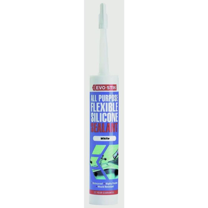 Evo-Stik All Purpose Flexible Silicone Sealant Black