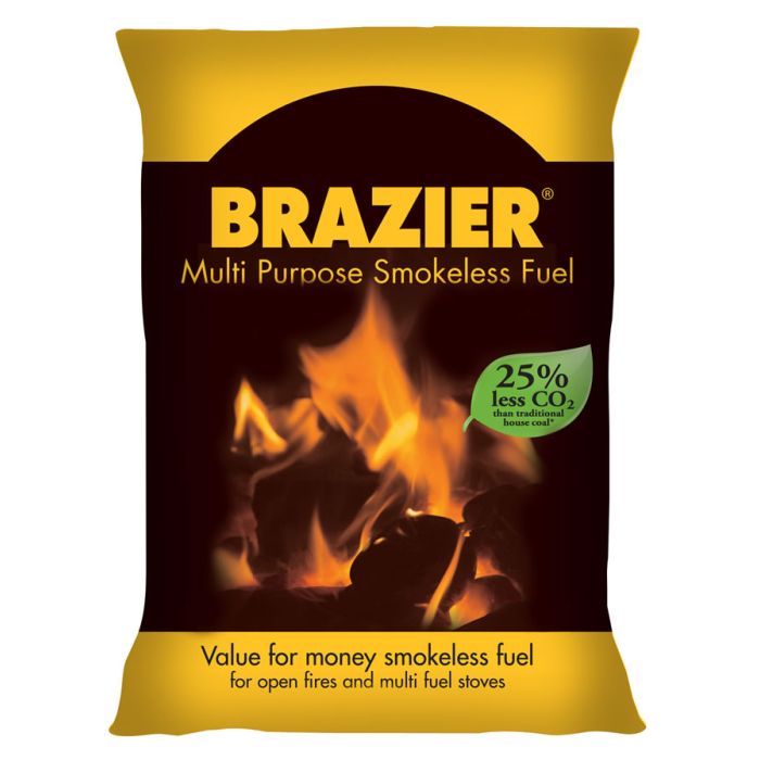 Brazier Premium Smokeless Coal 10Kg