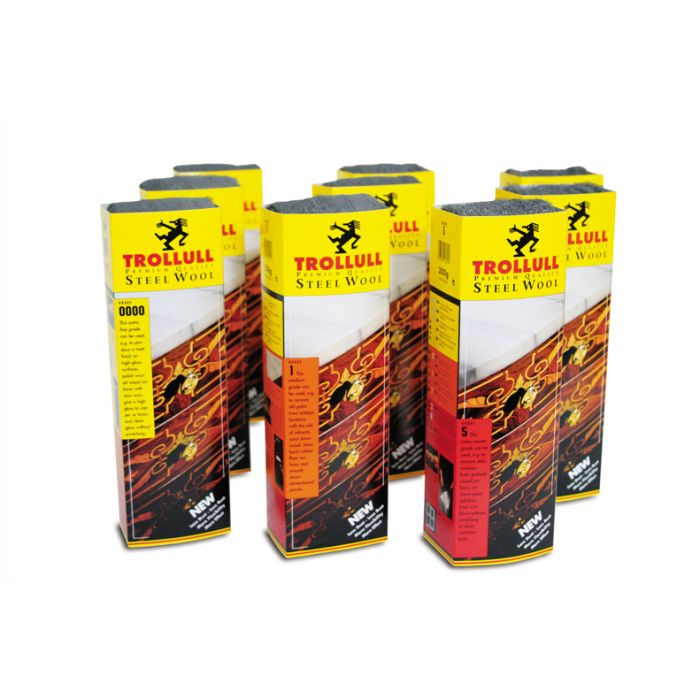 Trollull Steel Wool Grade 000 200G Sleeves