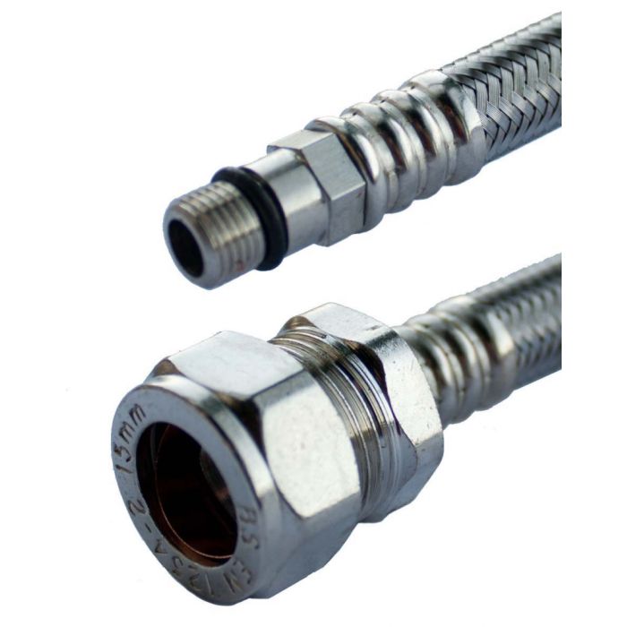 Oracstar Flexible Tap Connector - Pair 15Mm X 10Mm X 30Cm