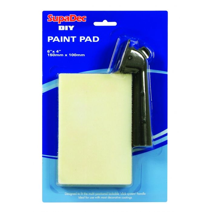 Supadec Diy Paint Pad With Handle 6X4
