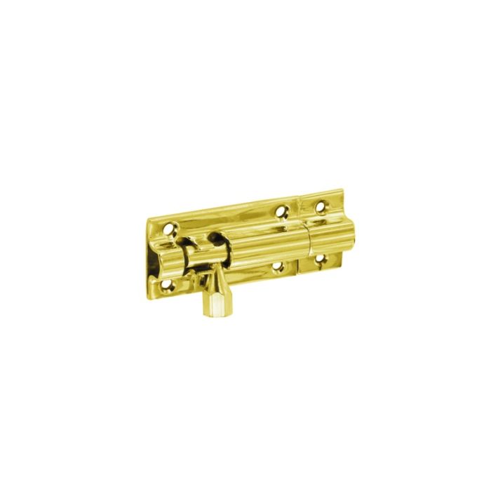 Securit Brass Door Bolt 1 Wide 63Mm