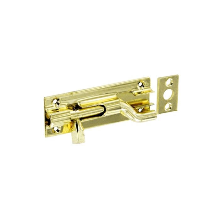 Securit Brass Necked Bolt 1 Wide 75Mm