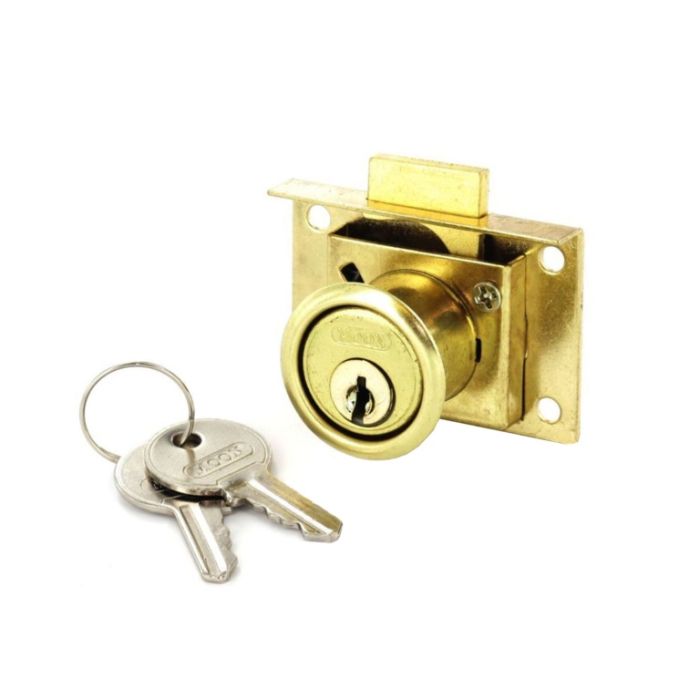 Securit Drawer Lock 2 Keyed Eb 50Mm