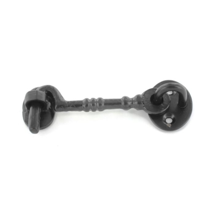 Securit Cabin Hook Cast Black 150Mm