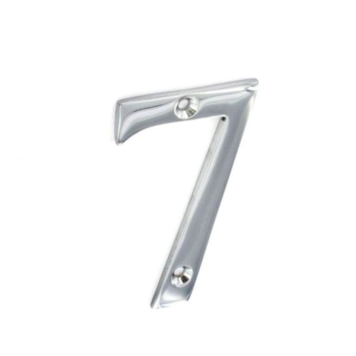 Securit Chrome Numeral 7 75Mm