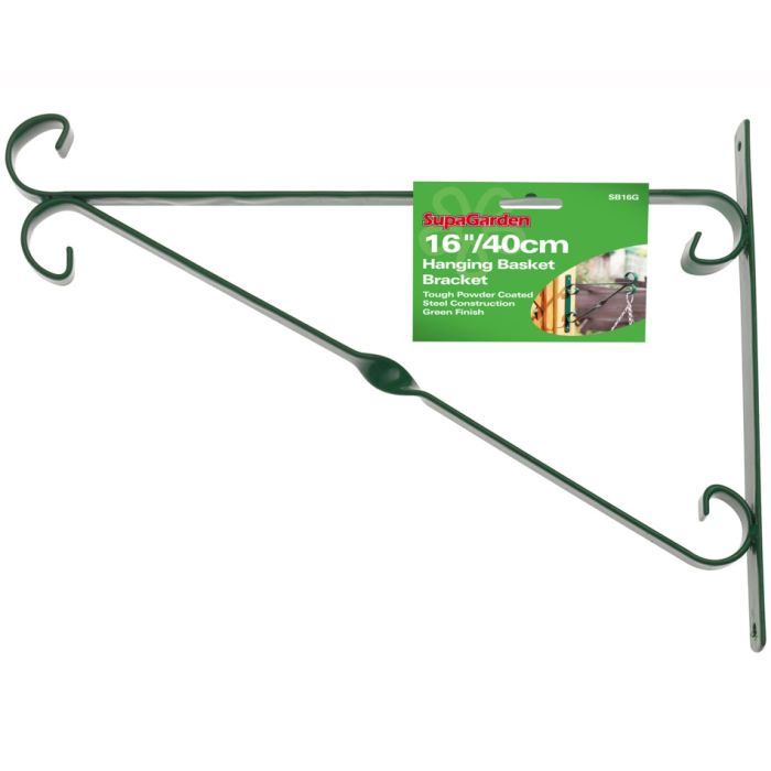 Ambassador Hanging Basket Bracket 40Cm/16 Green