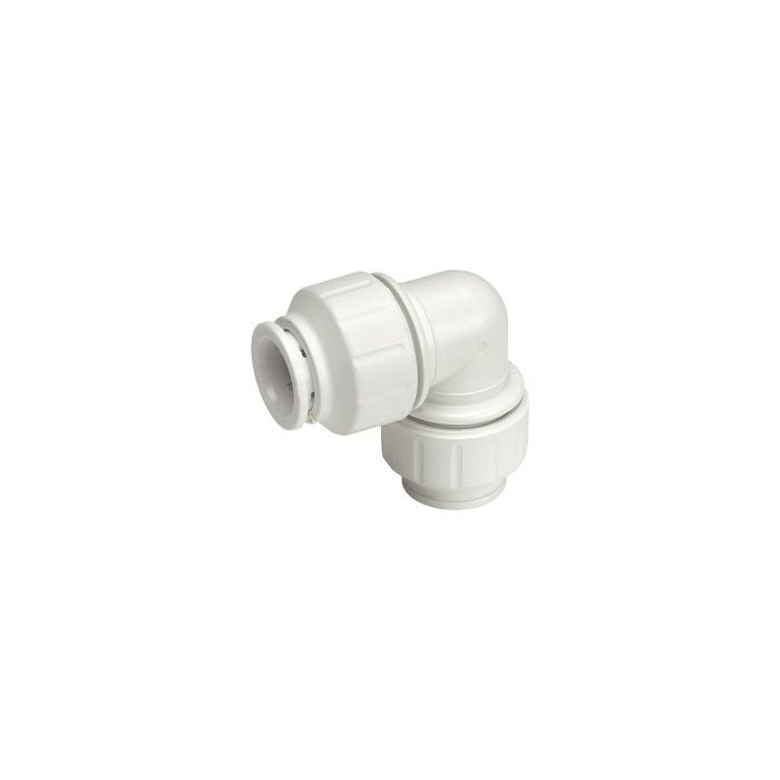 JG Speedfit Equal Elbow Connector 10mm - Pack 10 - White