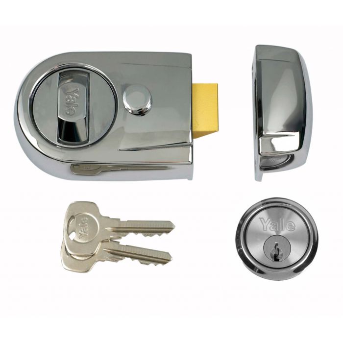 Yale Y3 Nightlatch - Visi Pack Chrome