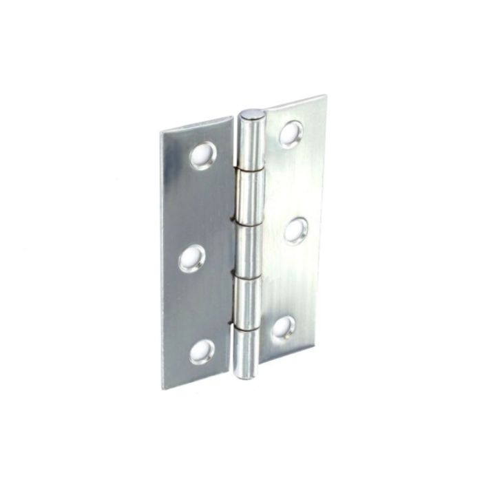 Securit Steel Butt Hinges Zinc Plated 75mm (Pair)