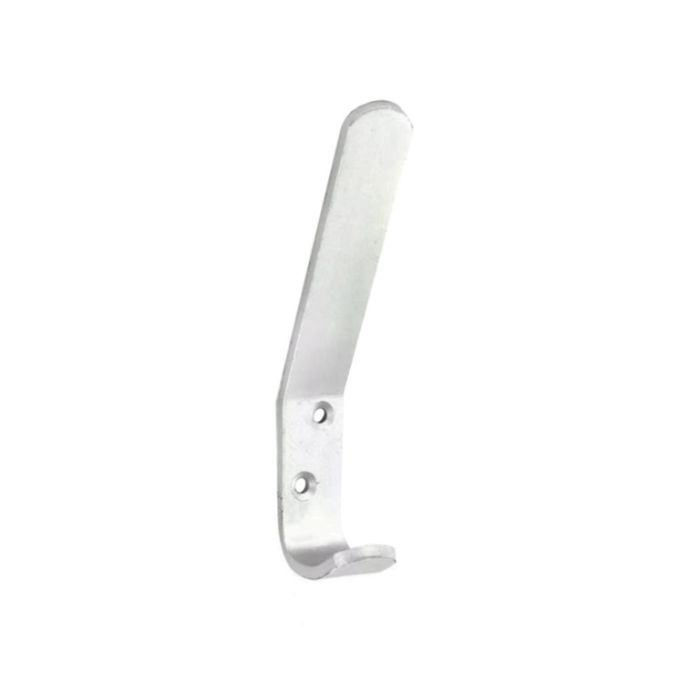 Securit Hat & Coat Hook Aluminium 4mm (2) 125mm