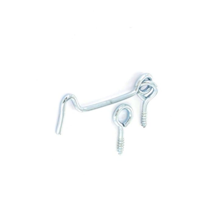 Securit Gate Hooks & Eyes Zinc Plated (2) 50mm