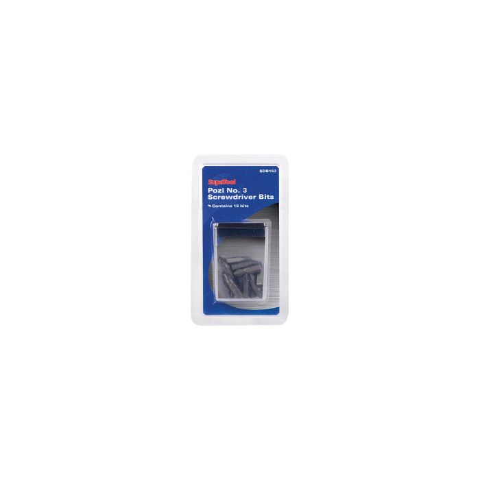 Supatool Pozi No.3 Screwdriver Bits
