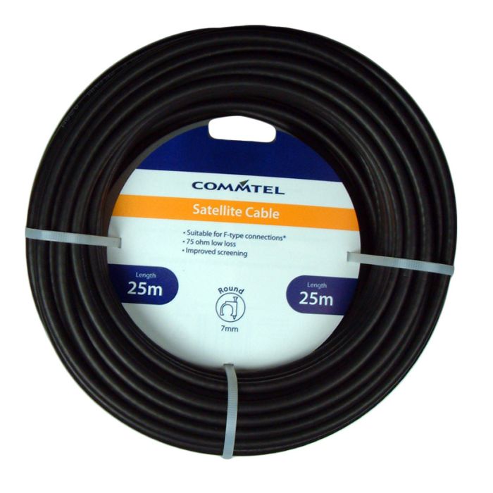 Commtel Satellite Cable 25M