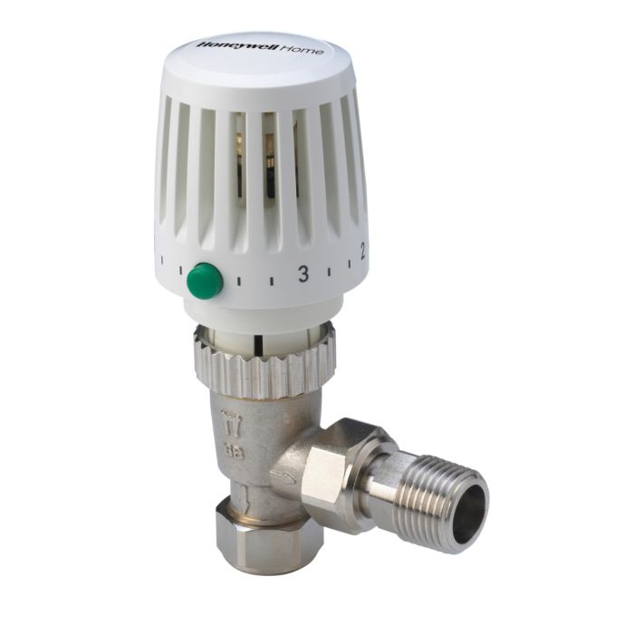 Honeywell VT117 angular thermostatic radiator valve 15mm 