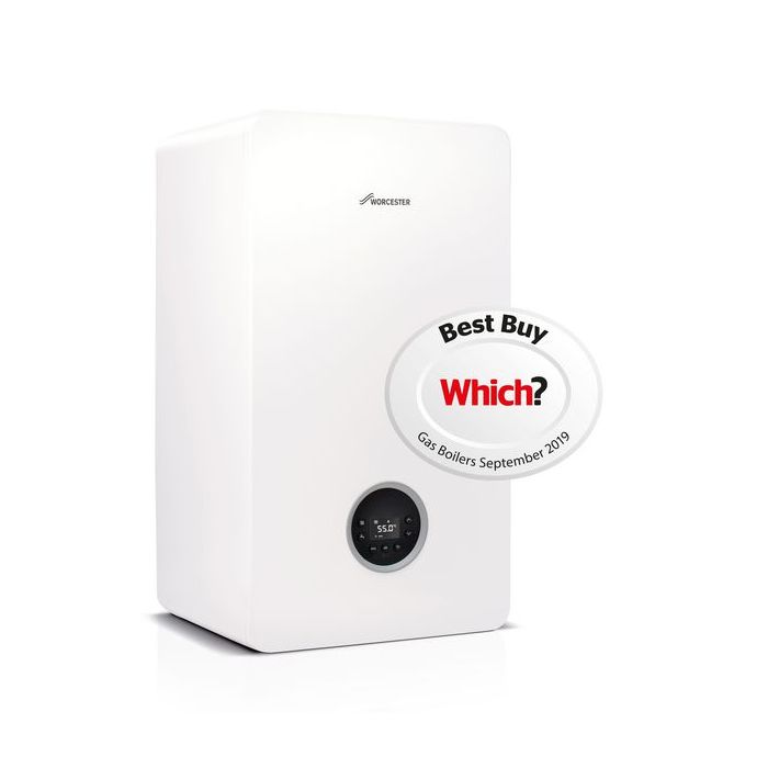 Bosch Worcester Greenstar 8000 Life NG combi boiler 30kW White 