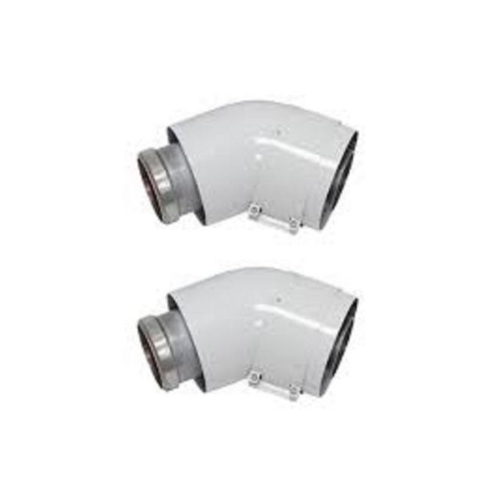 Vaillant 45deg flue bend (Pack of 2) 