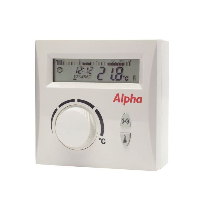 Alpha Easystat Wireless Room Thermostat Part Number: 7.2000050 | BHL.co.uk