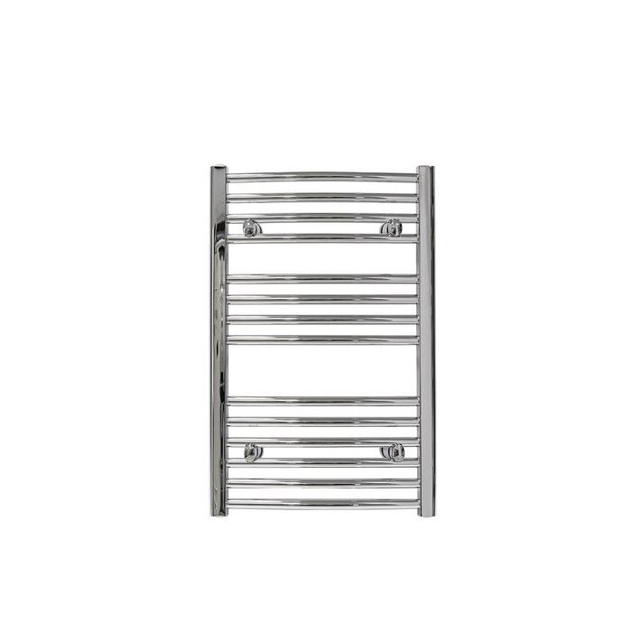 Wolseley Own Brand Tradefix curved towel warmer 772 x 500mm Chrome 